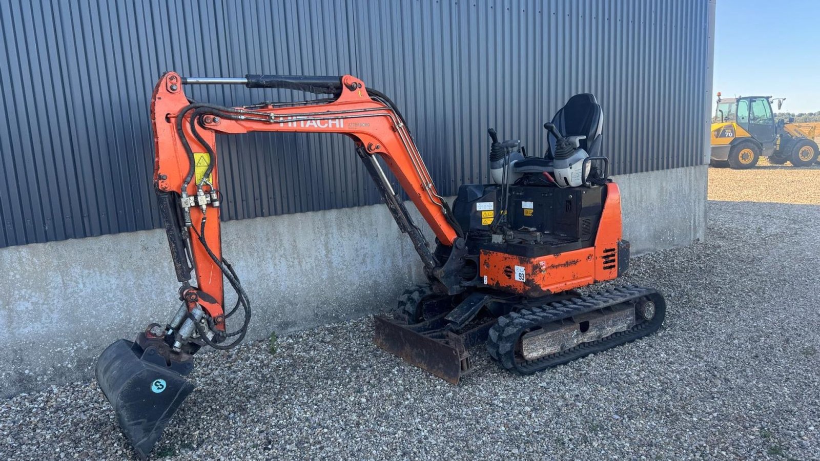 Bagger typu Hitachi ZX19U-5A Minigraver, Gebrauchtmaschine v Nykøbing Mors (Obrázek 2)