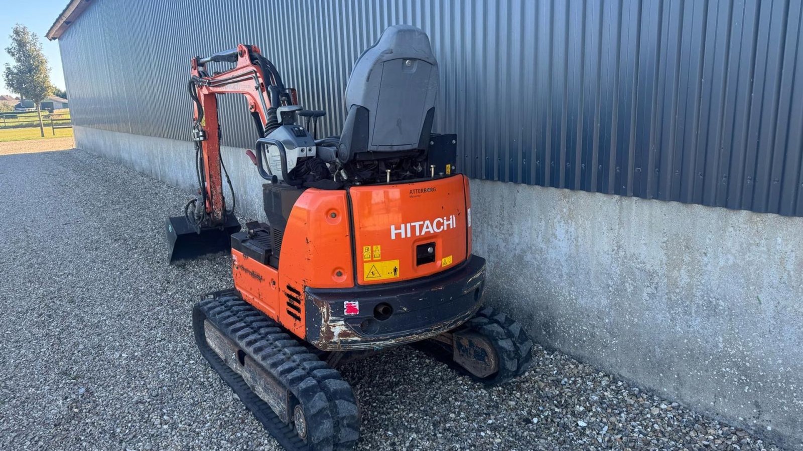 Bagger typu Hitachi ZX19U-5A Minigraver, Gebrauchtmaschine v Nykøbing Mors (Obrázek 4)