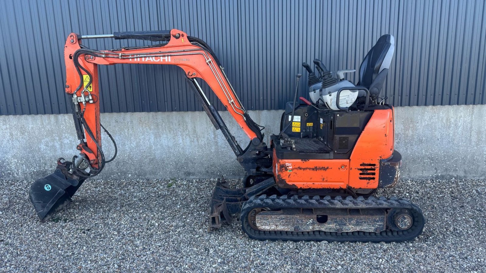 Bagger typu Hitachi ZX19U-5A Minigraver, Gebrauchtmaschine v Nykøbing Mors (Obrázek 3)