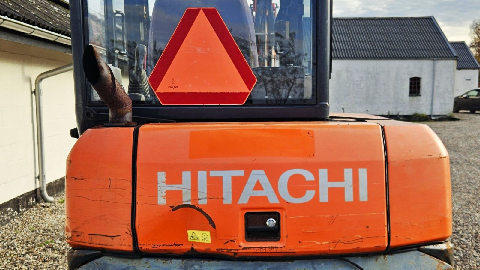 Bagger des Typs Hitachi ZX27-3 / med powertilt og skovlsæt / årgang 2013, Gebrauchtmaschine in Arden (Bild 5)