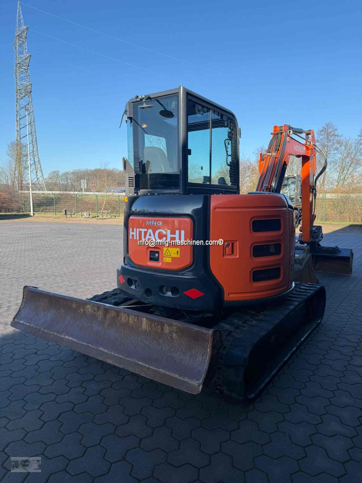 Bagger des Typs Hitachi ZX48U-5 Klima Kettenbagger 1.Hd. nur 1845 h, Gebrauchtmaschine in Gescher (Bild 7)