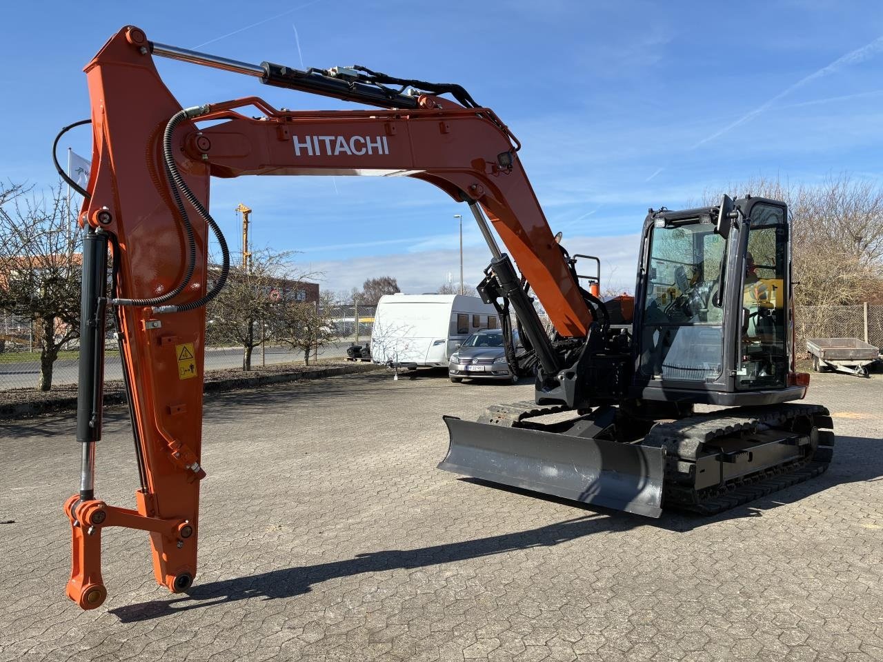 Bagger tipa Hitachi ZX85USB-6, Gebrauchtmaschine u Middelfart (Slika 1)