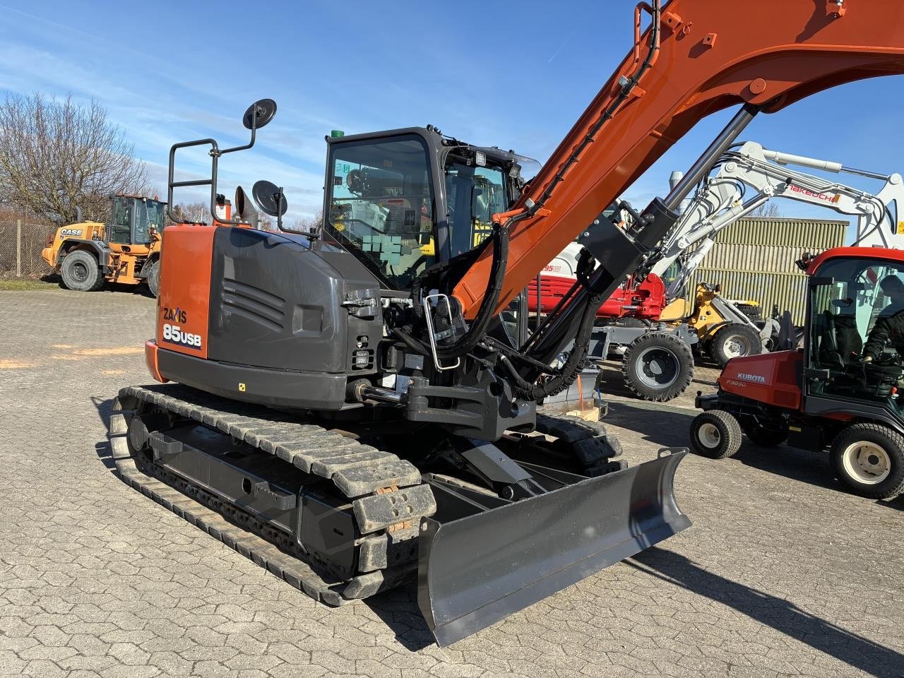 Bagger tipa Hitachi ZX85USB-6, Gebrauchtmaschine u Middelfart (Slika 2)