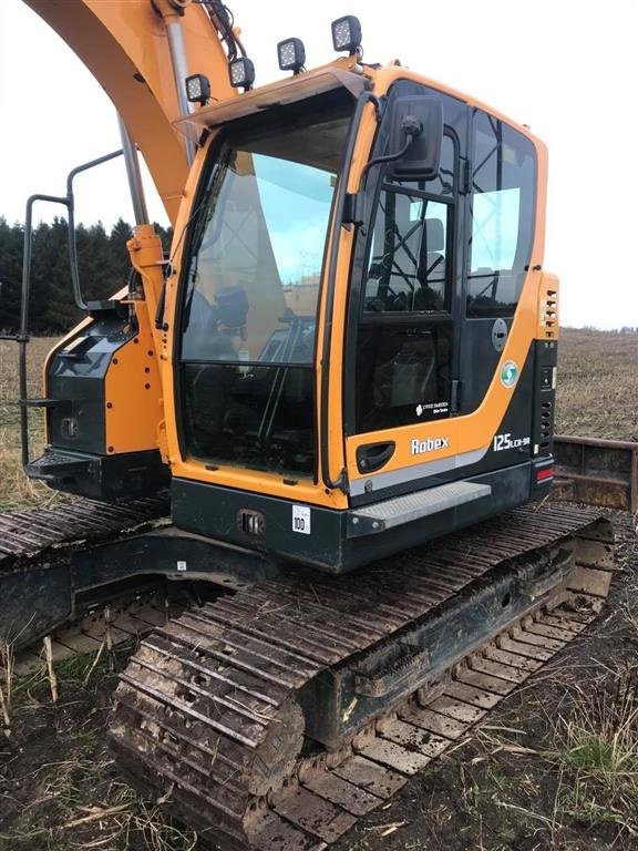 Bagger des Typs Hyundai 125LCR-9A, Gebrauchtmaschine in Nørager (Bild 3)