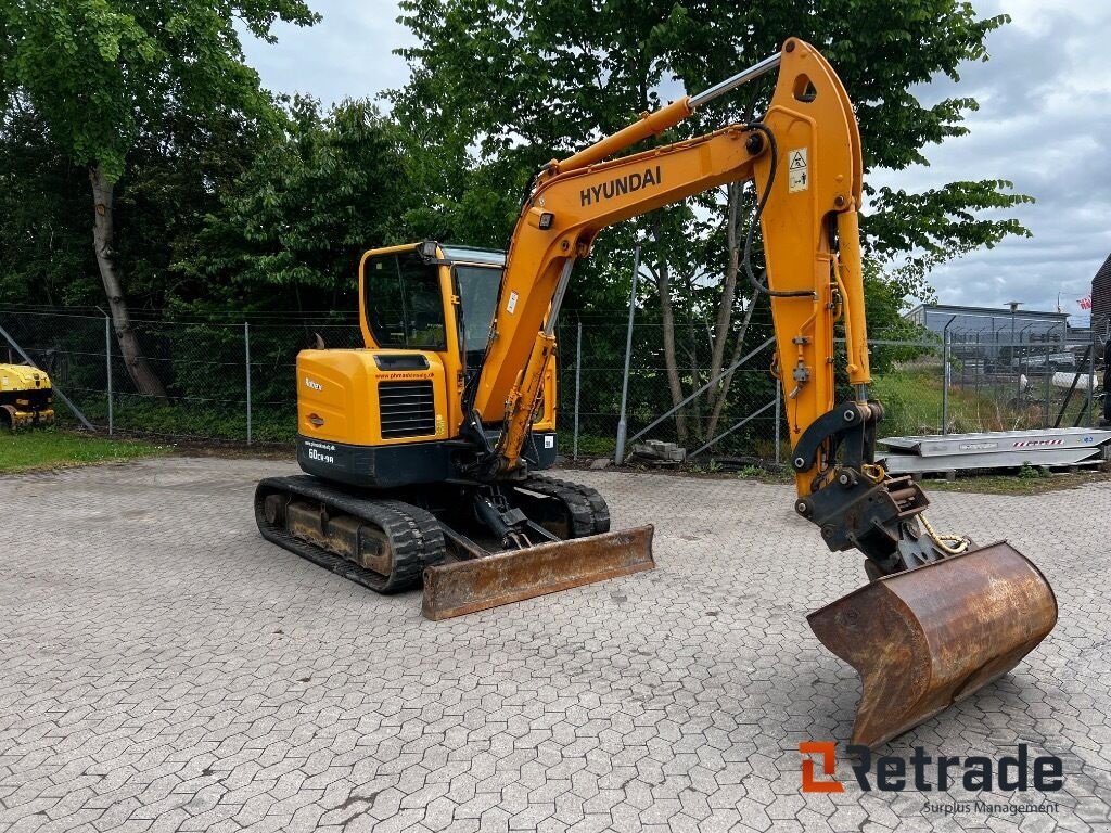 Bagger des Typs Hyundai 60CR-9A, Gebrauchtmaschine in Rødovre (Bild 3)