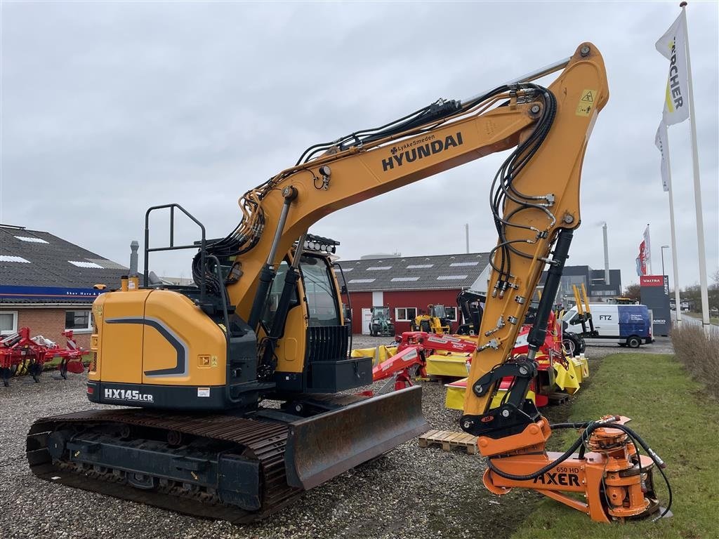 Bagger des Typs Hyundai HX145A LCR  komplet med sav og klipper, Gebrauchtmaschine in Hobro (Bild 1)