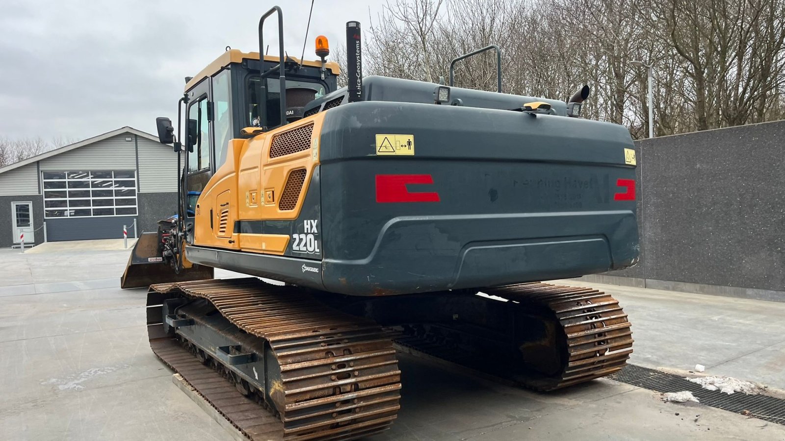 Bagger del tipo Hyundai HX220L  Velholdt maskine, med Rotortilt, S70 skifte og gribeklo samt ICS maskine styresystem., Gebrauchtmaschine en Lintrup (Imagen 19)