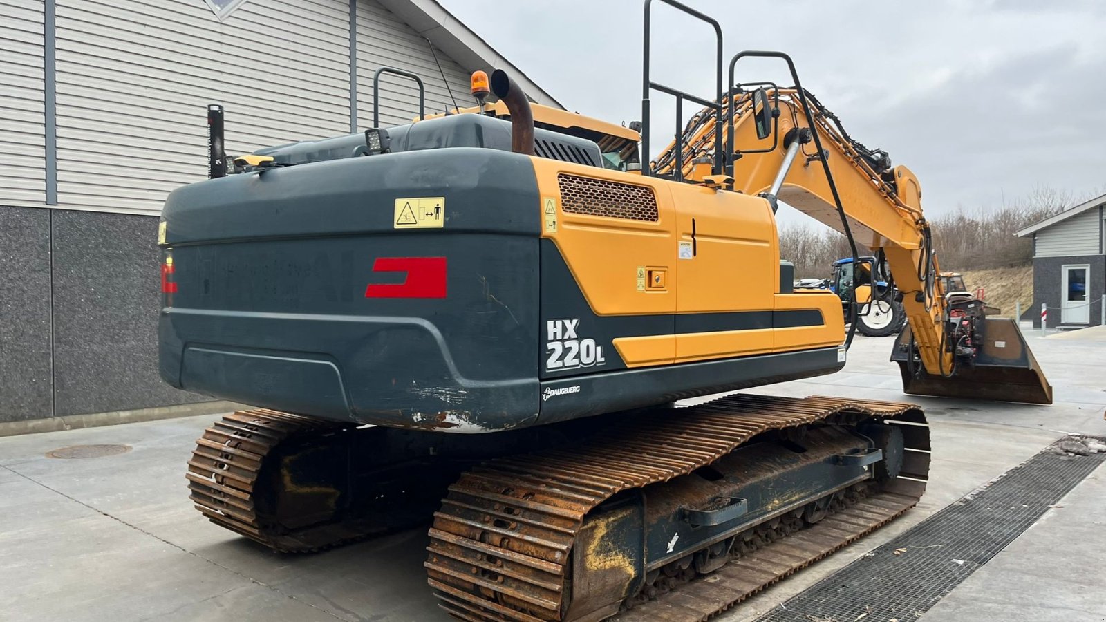 Bagger del tipo Hyundai HX220L  Velholdt maskine, med Rotortilt, S70 skifte og gribeklo samt ICS maskine styresystem., Gebrauchtmaschine en Lintrup (Imagen 18)