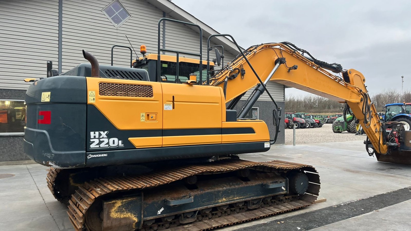Bagger del tipo Hyundai HX220L  Velholdt maskine, med Rotortilt, S70 skifte og gribeklo samt ICS maskine styresystem., Gebrauchtmaschine en Lintrup (Imagen 17)