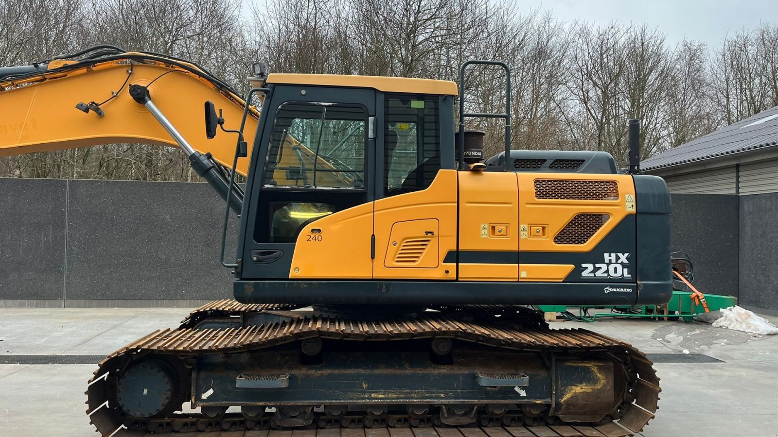 Bagger del tipo Hyundai HX220L  Velholdt maskine, med Rotortilt, S70 skifte og gribeklo samt ICS maskine styresystem., Gebrauchtmaschine en Lintrup (Imagen 12)