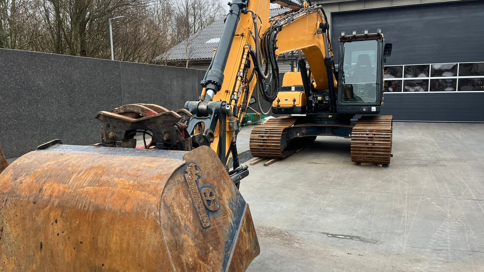 Bagger del tipo Hyundai HX220L  Velholdt maskine, med Rotortilt, S70 skifte og gribeklo samt ICS maskine styresystem., Gebrauchtmaschine en Lintrup (Imagen 22)