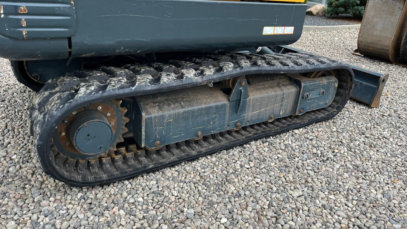 Bagger des Typs Hyundai HX55 Med Hydrema skifte og centralsmørring og grab-klo på. Udlejes, også med forkøbsret., Gebrauchtmaschine in Lintrup (Bild 21)