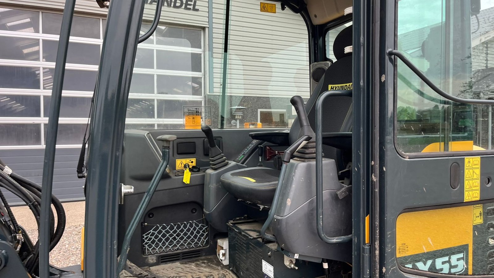 Bagger za tip Hyundai HX55 Med Hydrema skifte og centralsmørring og grab-klo på. Udlejes, også med forkøbsret., Gebrauchtmaschine u Lintrup (Slika 17)