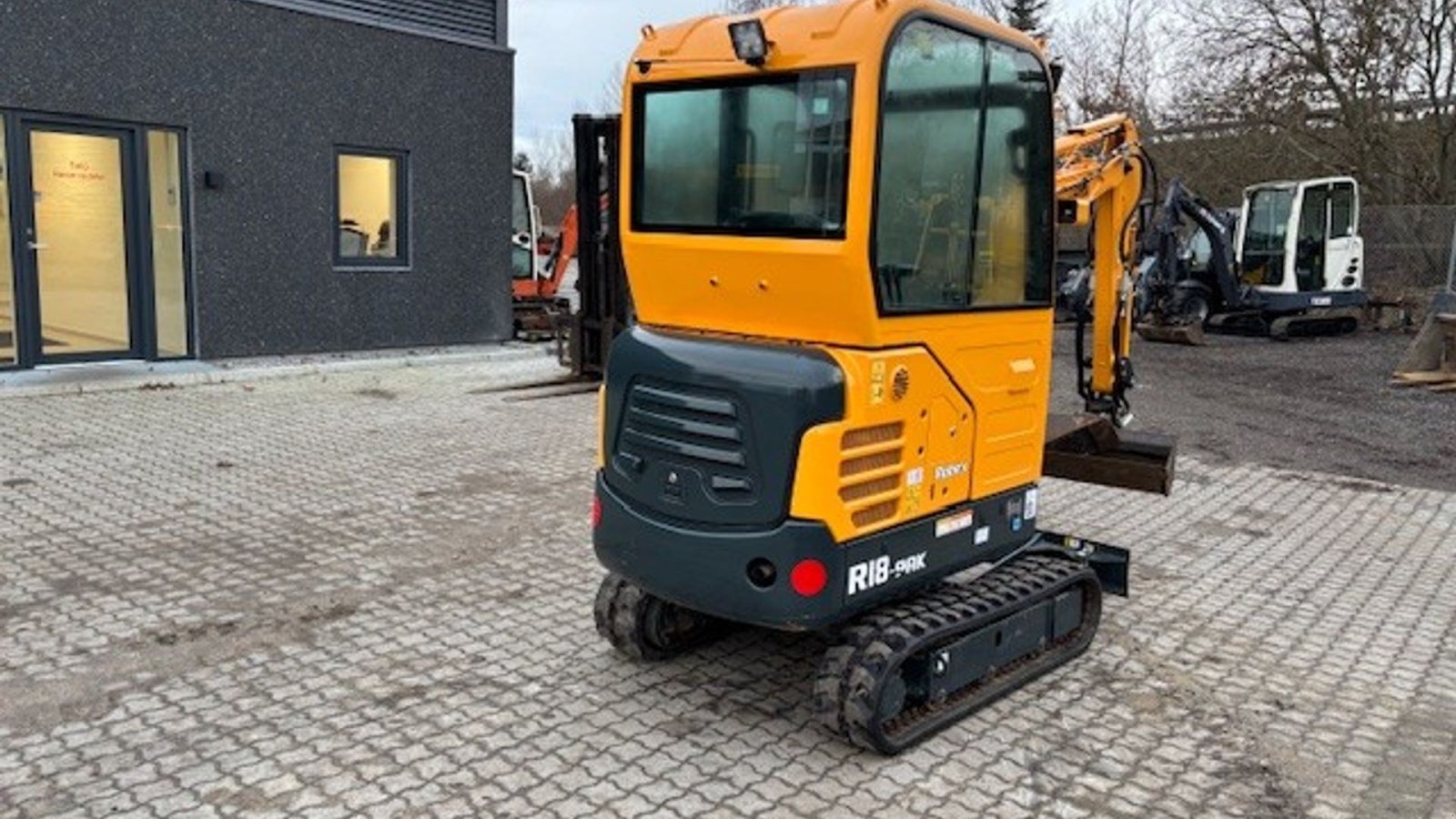 Bagger typu Hyundai R18-9AK, Gebrauchtmaschine v Nørresundby (Obrázek 4)