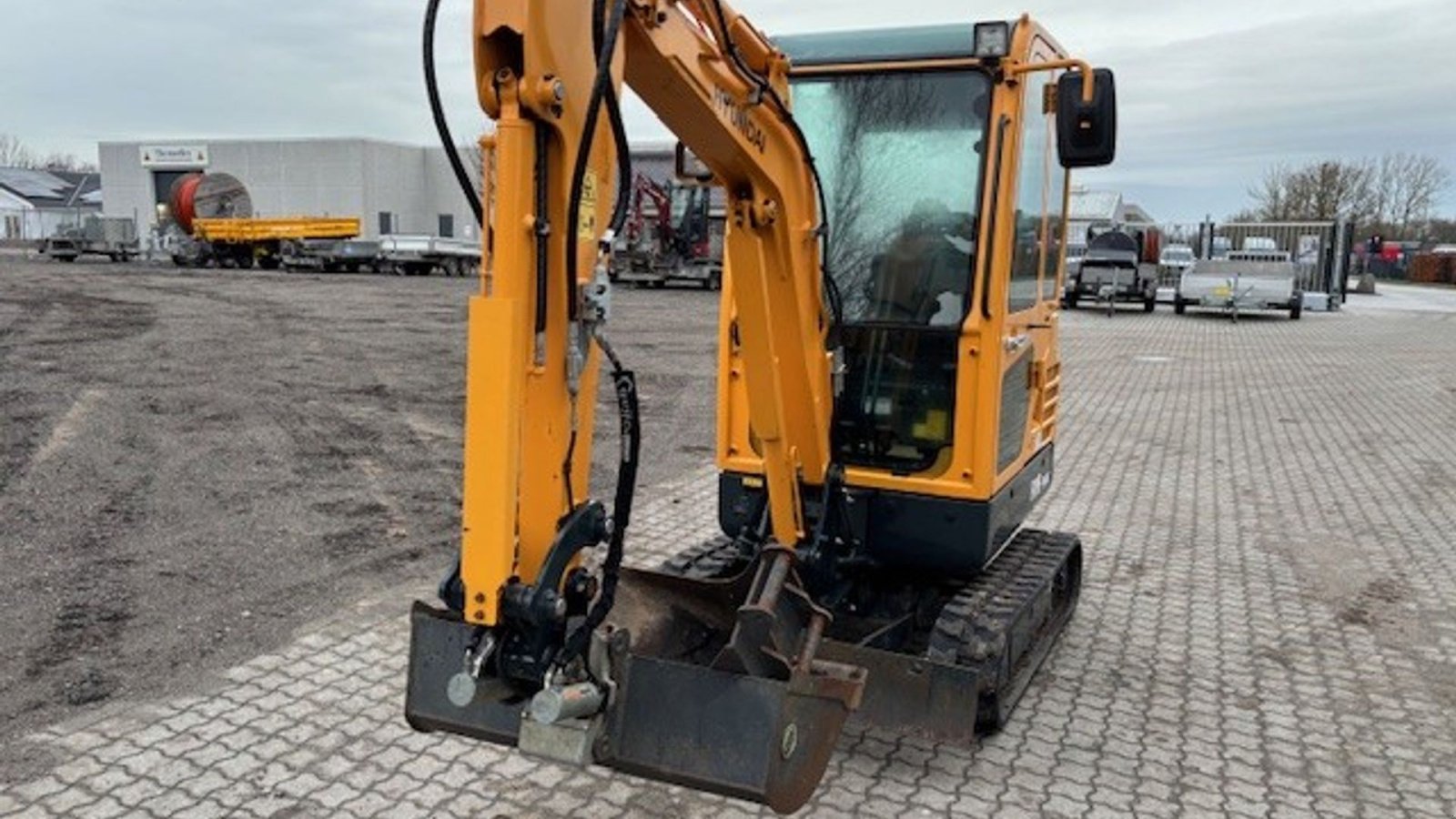 Bagger typu Hyundai R18-9AK, Gebrauchtmaschine v Nørresundby (Obrázek 7)