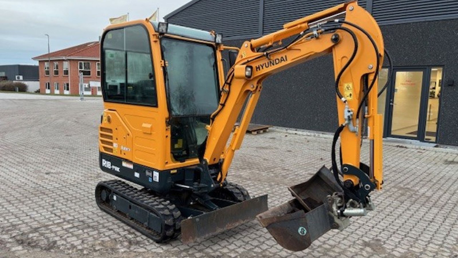 Bagger typu Hyundai R18-9AK, Gebrauchtmaschine v Nørresundby (Obrázek 6)