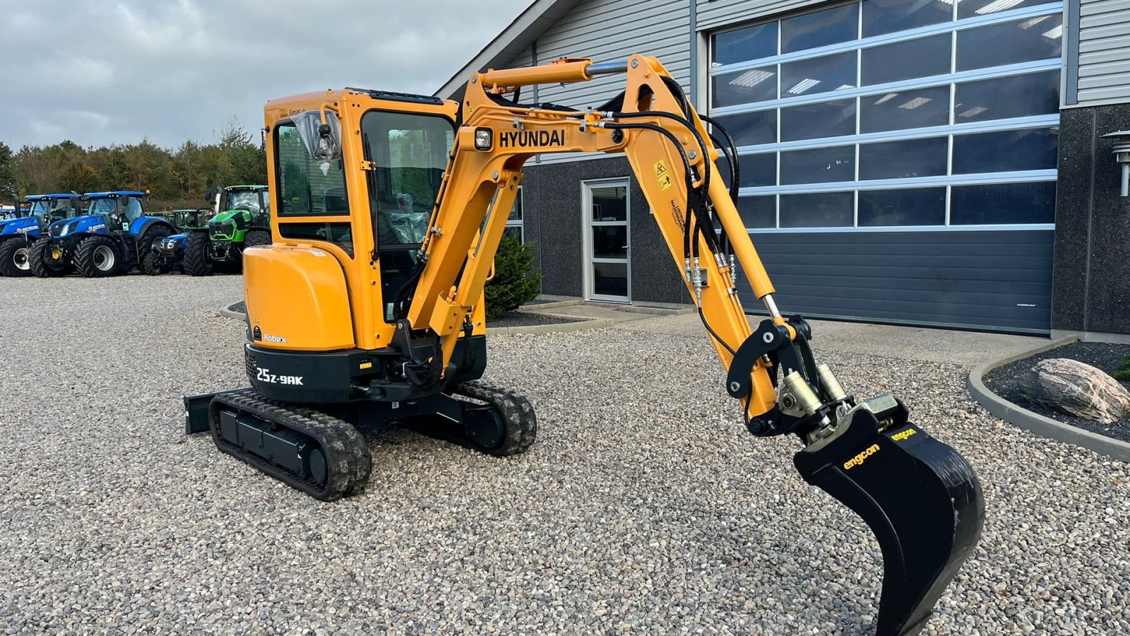 Bagger typu Hyundai R25Z-9AK Robex med Tilt-Mann tilt skifte samt Engcon skovl. Udlejes, også med forkøbsret., Gebrauchtmaschine v Lintrup (Obrázek 16)