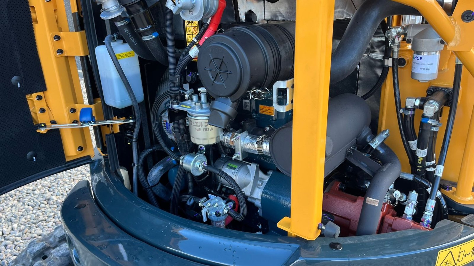 Bagger typu Hyundai R25Z-9AK Robex med Tilt-Mann tilt skifte samt Engcon skovl. Udlejes, også med forkøbsret., Gebrauchtmaschine v Lintrup (Obrázek 20)