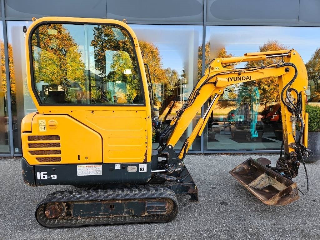 Bagger typu Hyundai Robex 16-9, Gebrauchtmaschine v Fårevejle (Obrázek 2)