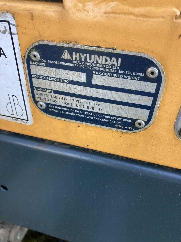 Bagger of the type Hyundai Robex 25 Z-9 A, Gebrauchtmaschine in Vrå, Frejlev, Hornslet & Ringsted (Picture 8)