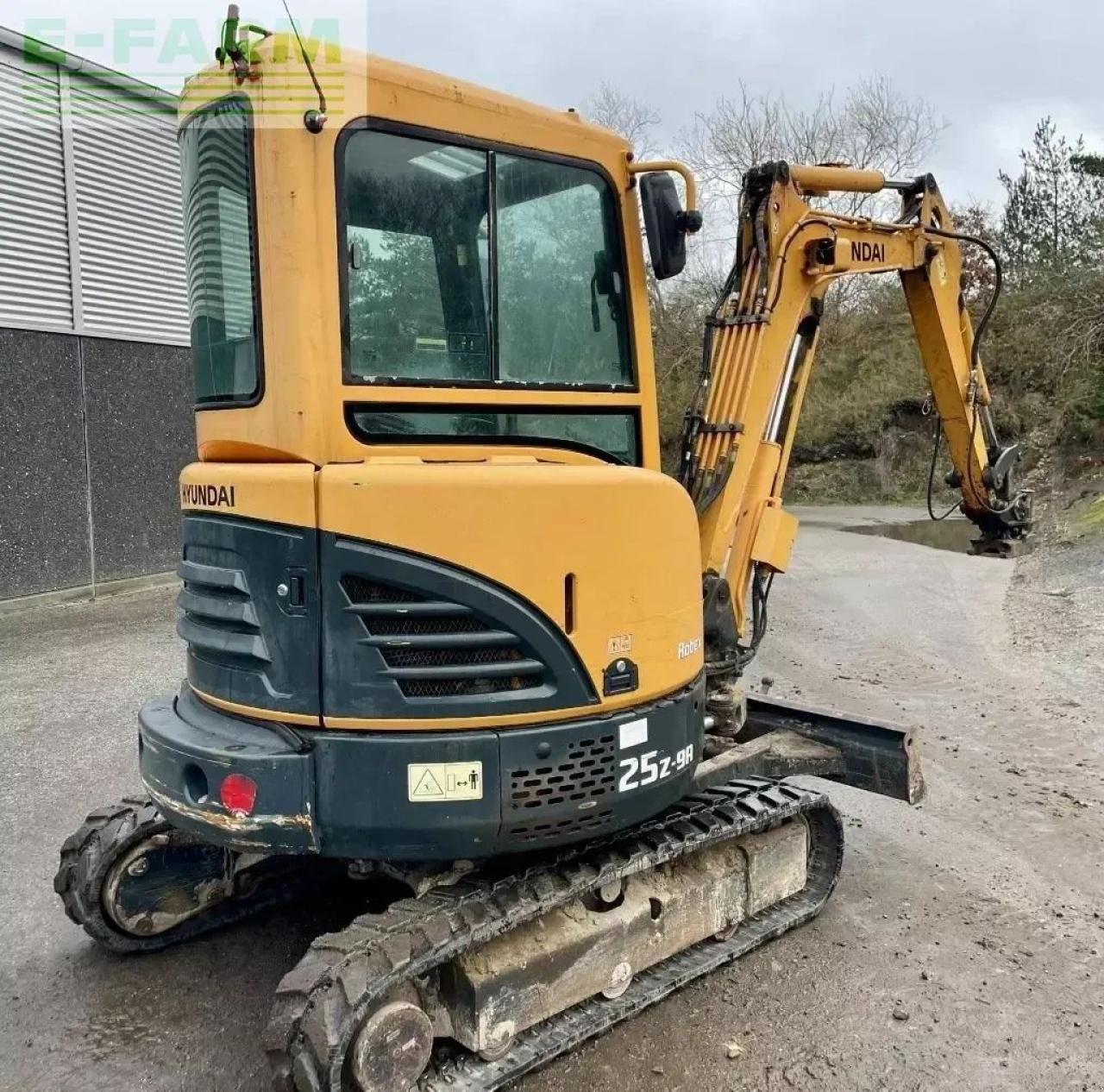 Bagger del tipo Hyundai robex 25 z-9 a, Gebrauchtmaschine en AALBORG SV (Imagen 2)
