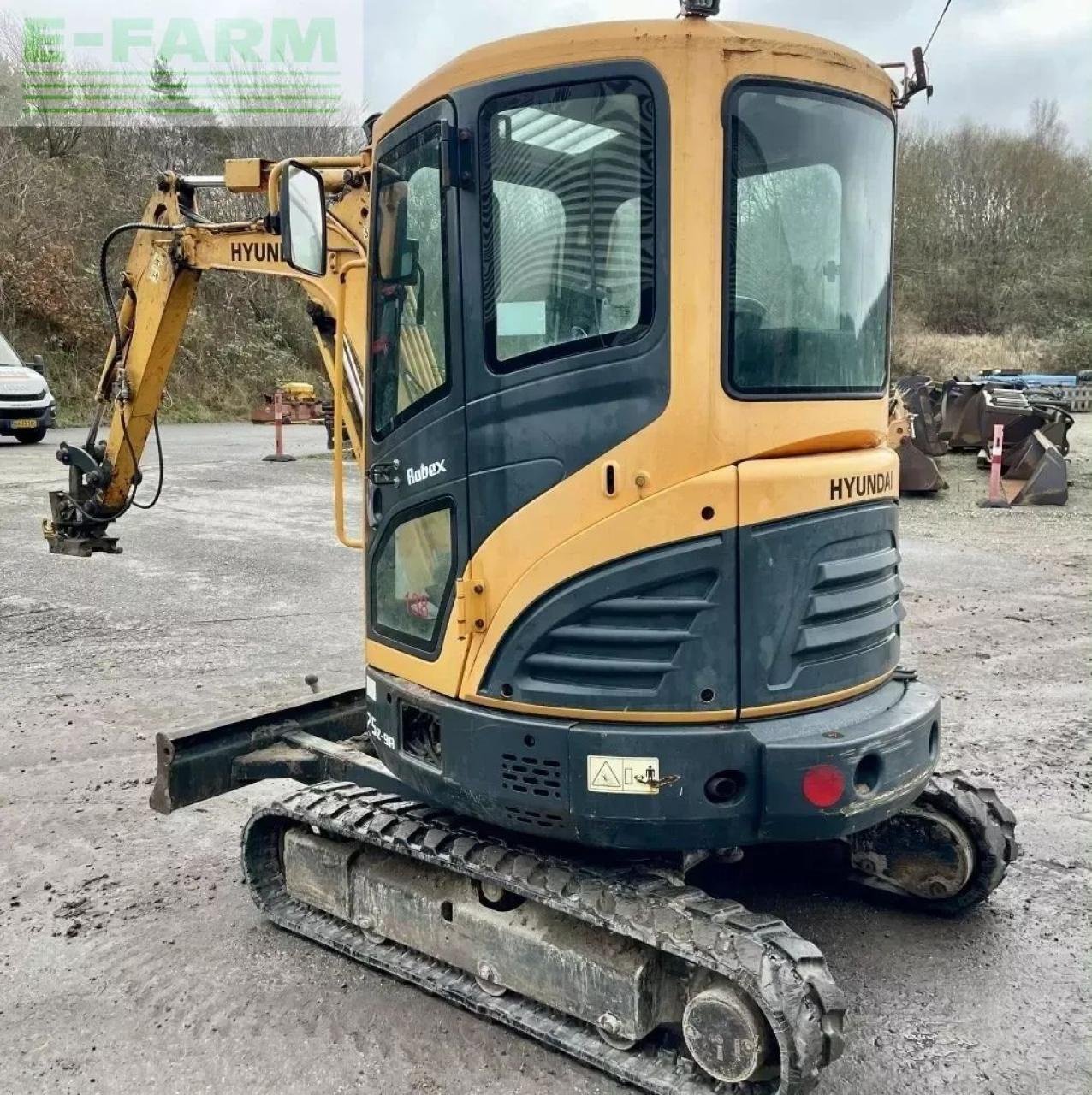 Bagger del tipo Hyundai robex 25 z-9 a, Gebrauchtmaschine en AALBORG SV (Imagen 3)