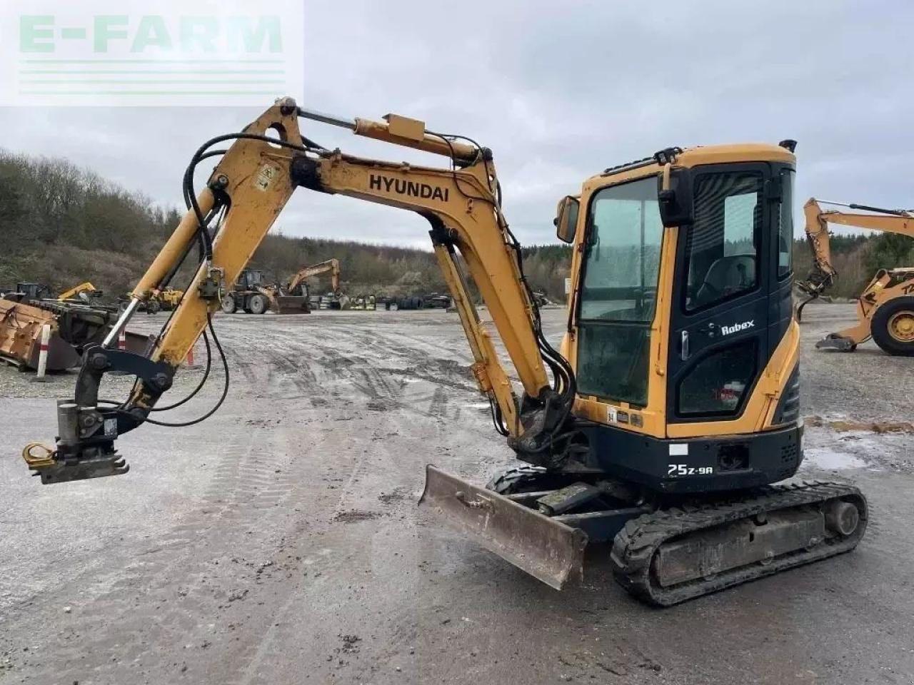 Bagger del tipo Hyundai robex 25 z-9 a, Gebrauchtmaschine en AALBORG SV (Imagen 5)