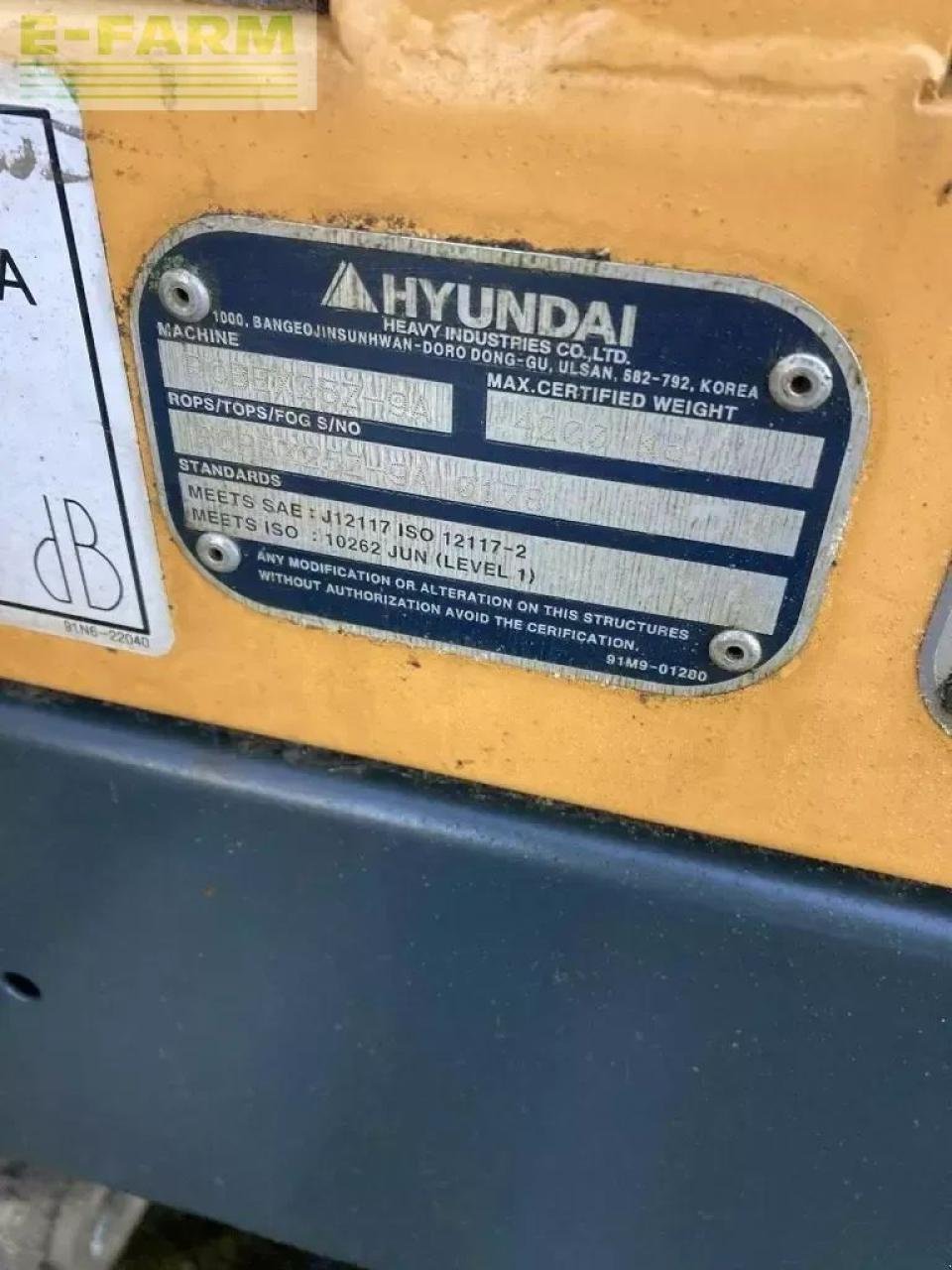 Bagger del tipo Hyundai robex 25 z-9 a, Gebrauchtmaschine en AALBORG SV (Imagen 8)