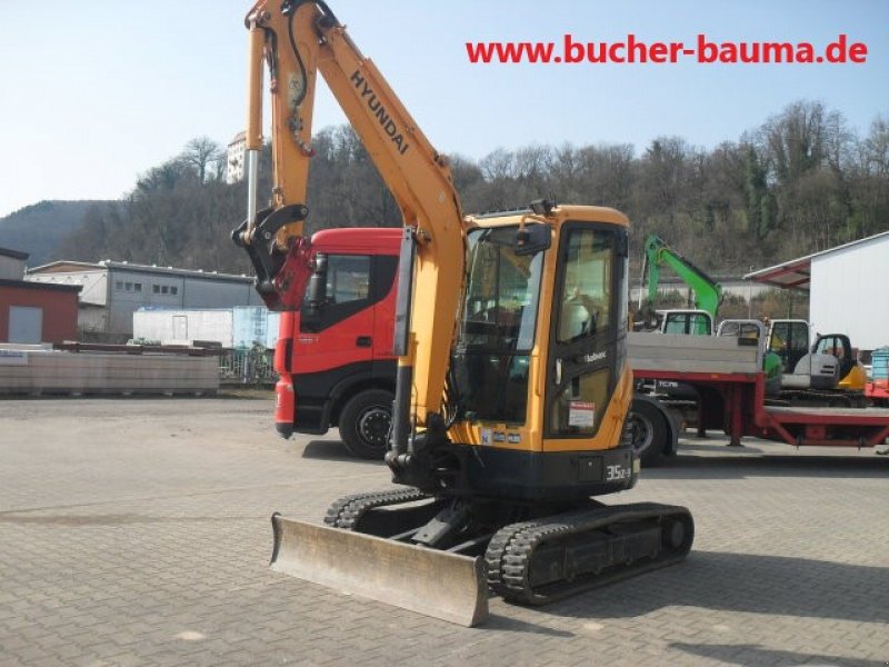 Bagger des Typs Hyundai Robex 35z-9, Gebrauchtmaschine in Obrigheim (Bild 1)