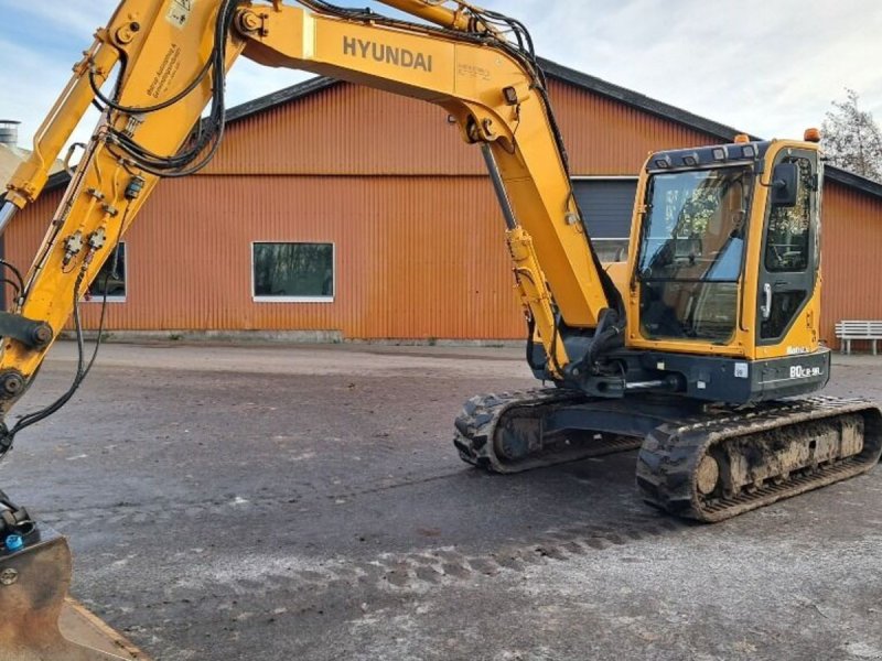 Bagger des Typs Hyundai Robex 80 Cr 9A, Gebrauchtmaschine in Rødovre (Bild 1)