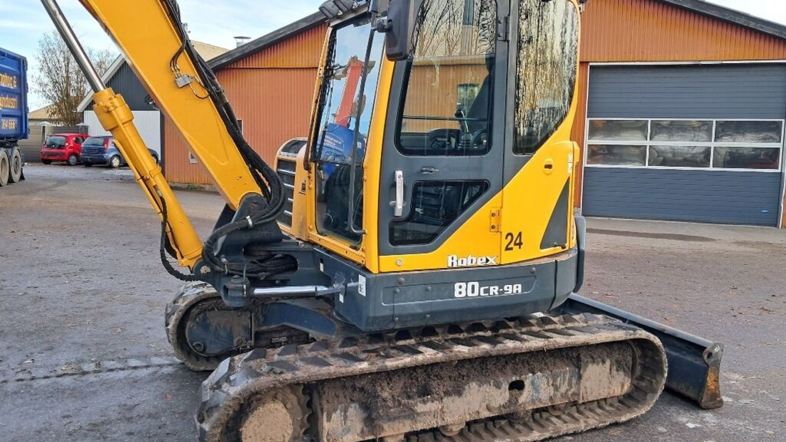Bagger des Typs Hyundai Robex 80 Cr 9A, Gebrauchtmaschine in Rødovre (Bild 5)