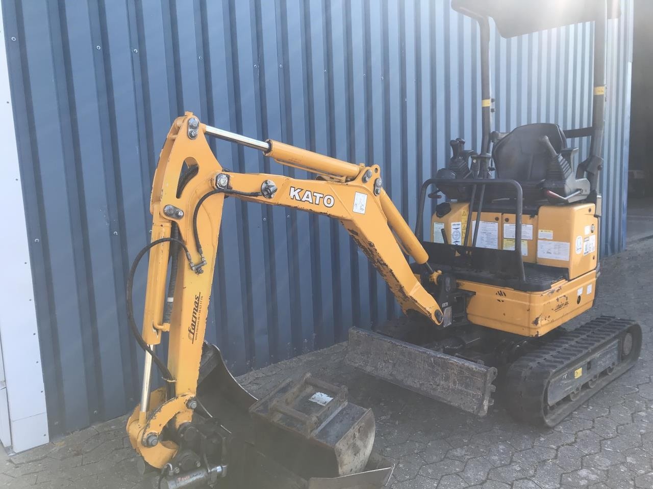 Bagger typu IHI 12 VXE Minigraver, Gebrauchtmaschine v Brønderslev (Obrázek 1)