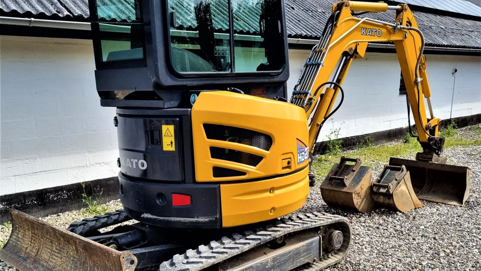 Bagger of the type IHI 27 V4 / kun 1000 timer / Tiltman og skovlsæt / årg. 2019, Gebrauchtmaschine in Arden (Picture 8)