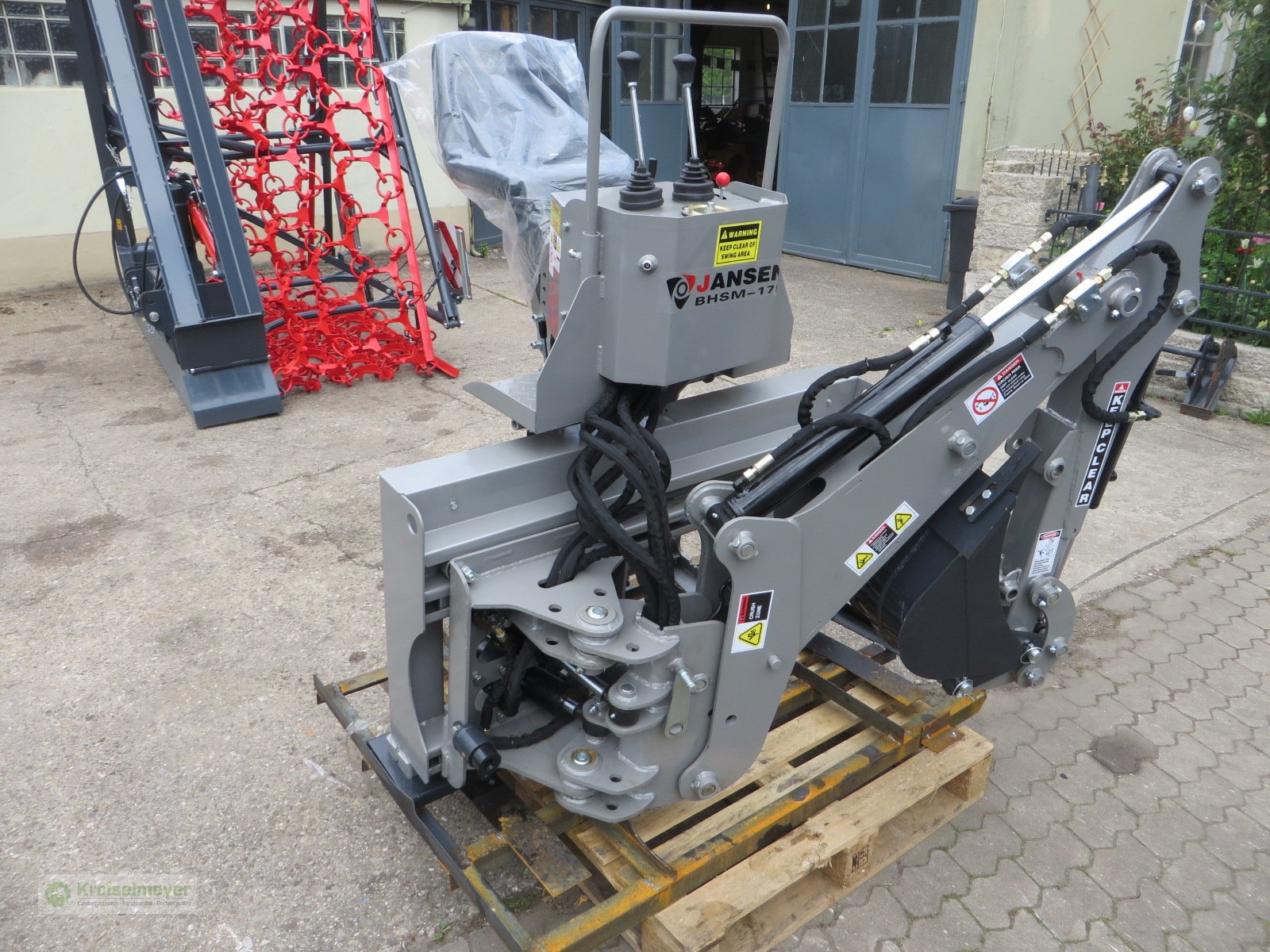 Bagger typu Jansen BHSM-175 + 300 Grabschaufel***NEU*** Heckbagger, Anbaubagger,, Neumaschine v Feuchtwangen (Obrázek 3)
