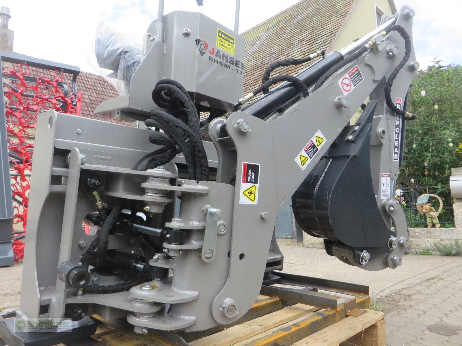 Bagger typu Jansen BHSM-175 + 300 Grabschaufel***NEU*** Heckbagger, Anbaubagger,, Neumaschine v Feuchtwangen (Obrázek 9)