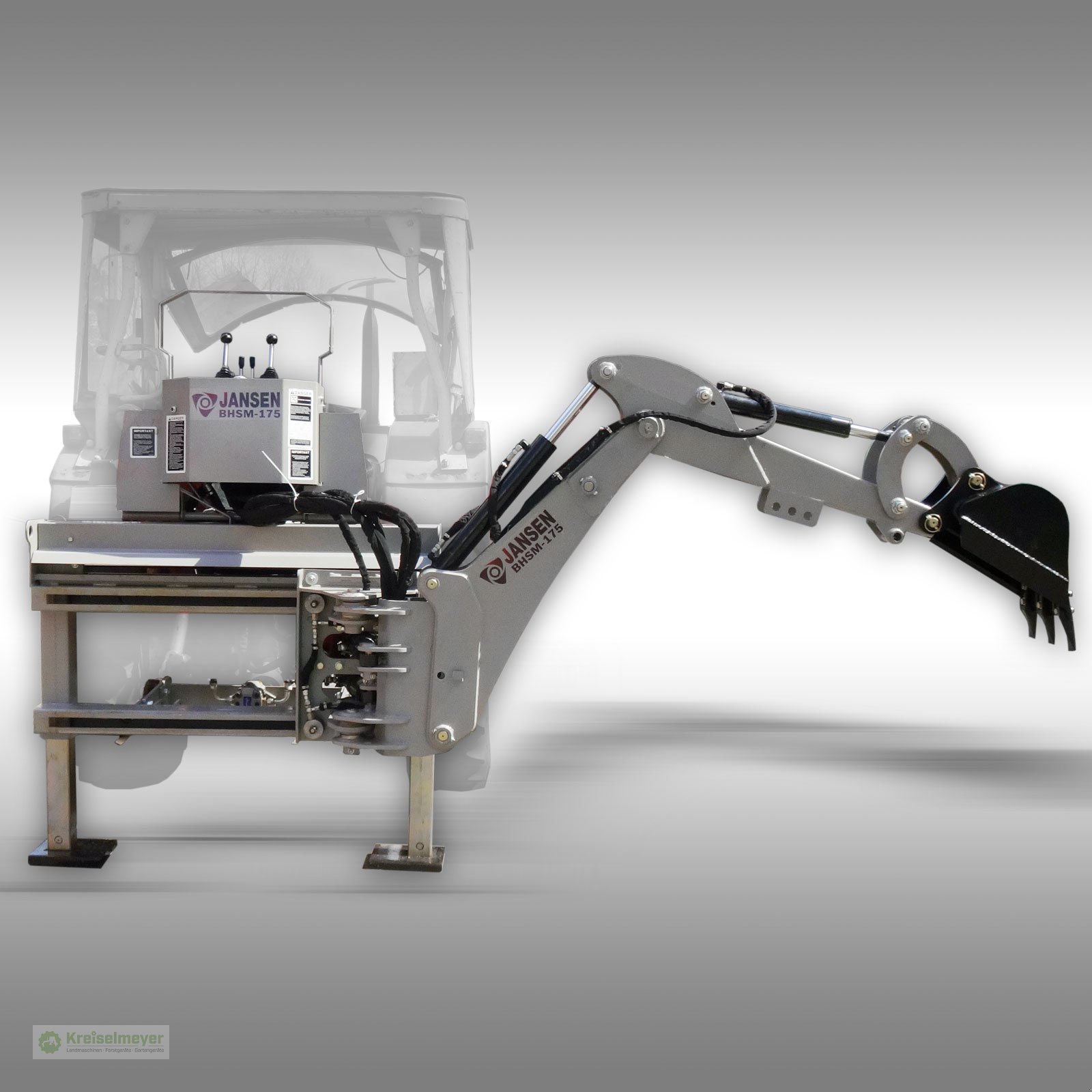 Bagger typu Jansen BHSM-175 + 300 Grabschaufel***NEU*** Heckbagger, Anbaubagger,, Neumaschine v Feuchtwangen (Obrázek 13)