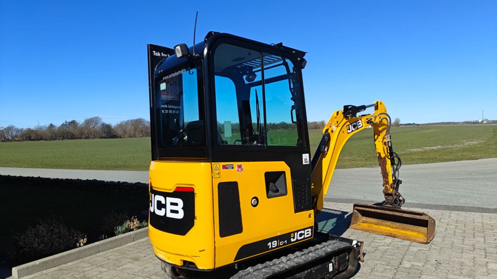 Bagger Türe ait JCB 19C-1, Gebrauchtmaschine içinde Vrå (resim 3)