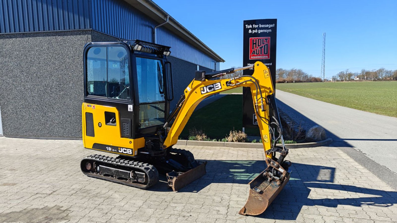 Bagger Türe ait JCB 19C-1, Gebrauchtmaschine içinde Vrå (resim 1)