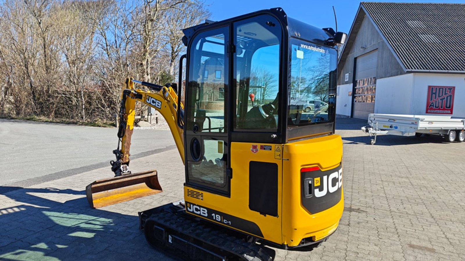 Bagger Türe ait JCB 19C-1, Gebrauchtmaschine içinde Vrå (resim 5)