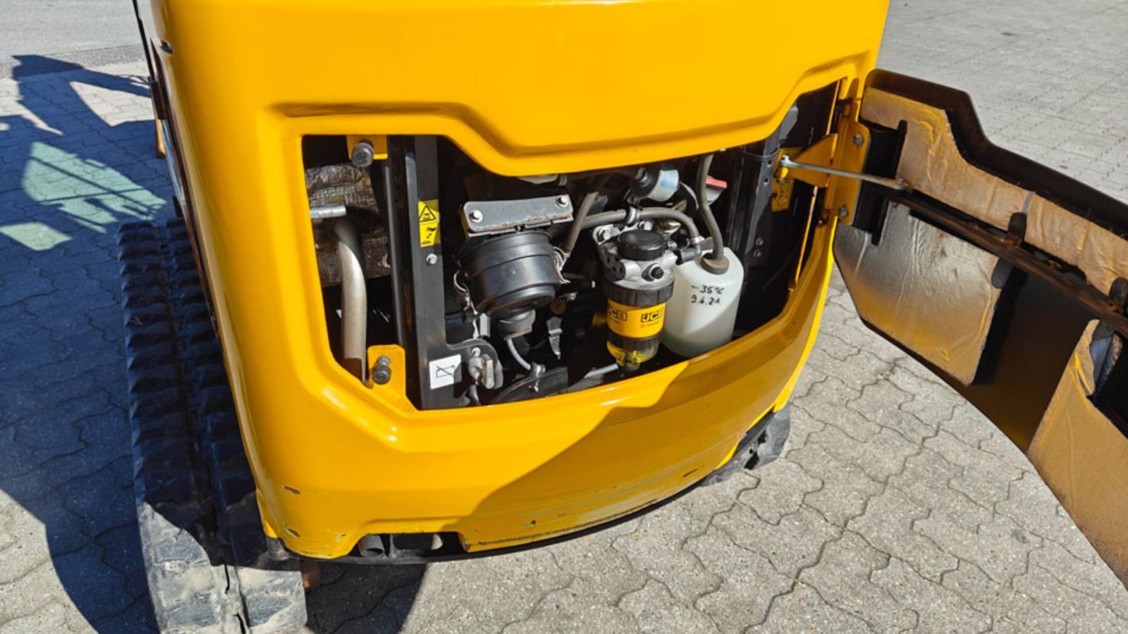 Bagger Türe ait JCB 19C-1, Gebrauchtmaschine içinde Vrå (resim 12)