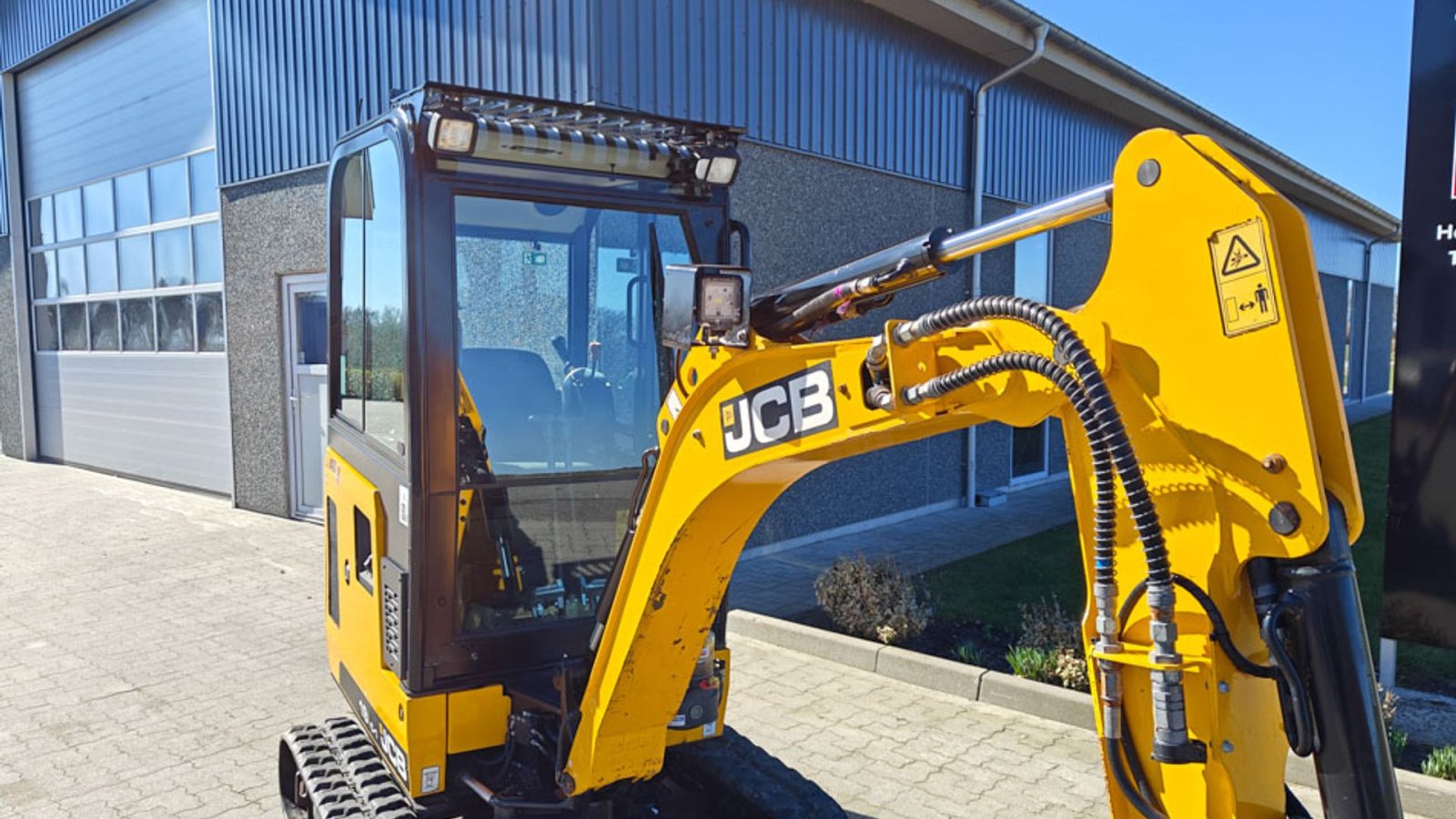 Bagger Türe ait JCB 19C-1, Gebrauchtmaschine içinde Vrå (resim 8)