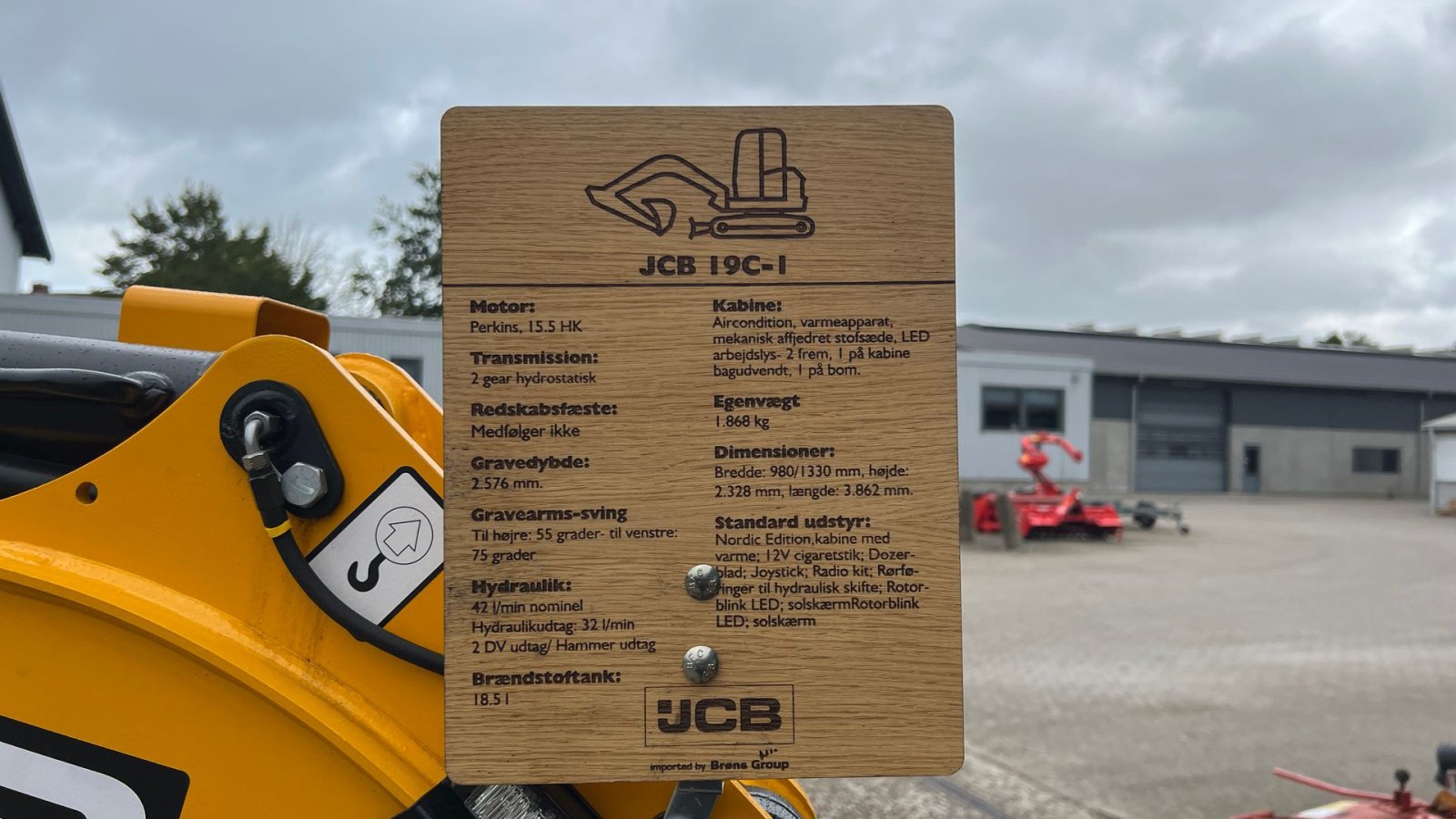 Bagger typu JCB 19C-1, Gebrauchtmaschine v Roskilde (Obrázek 15)