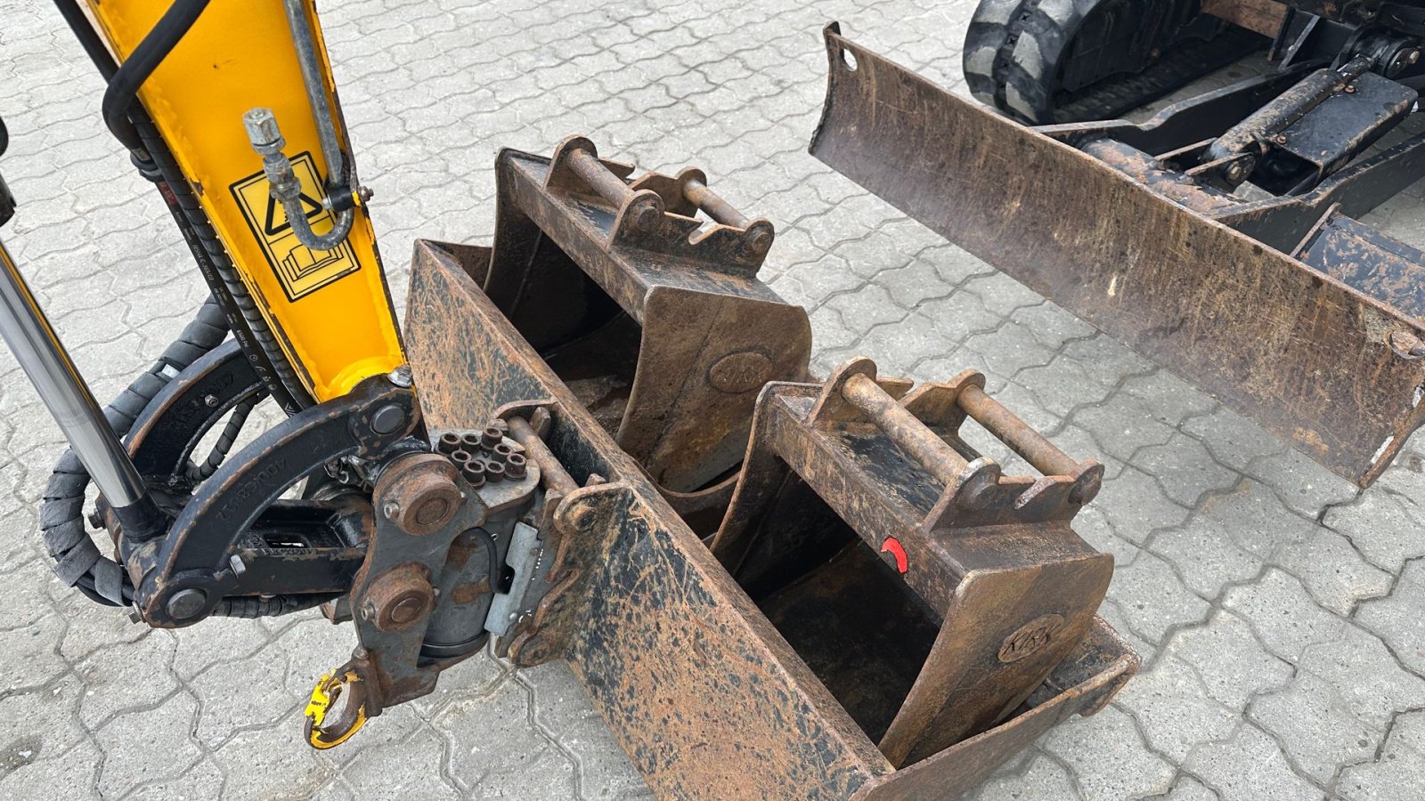 Bagger типа JCB 19C-1, Gebrauchtmaschine в Rønnede (Фотография 5)