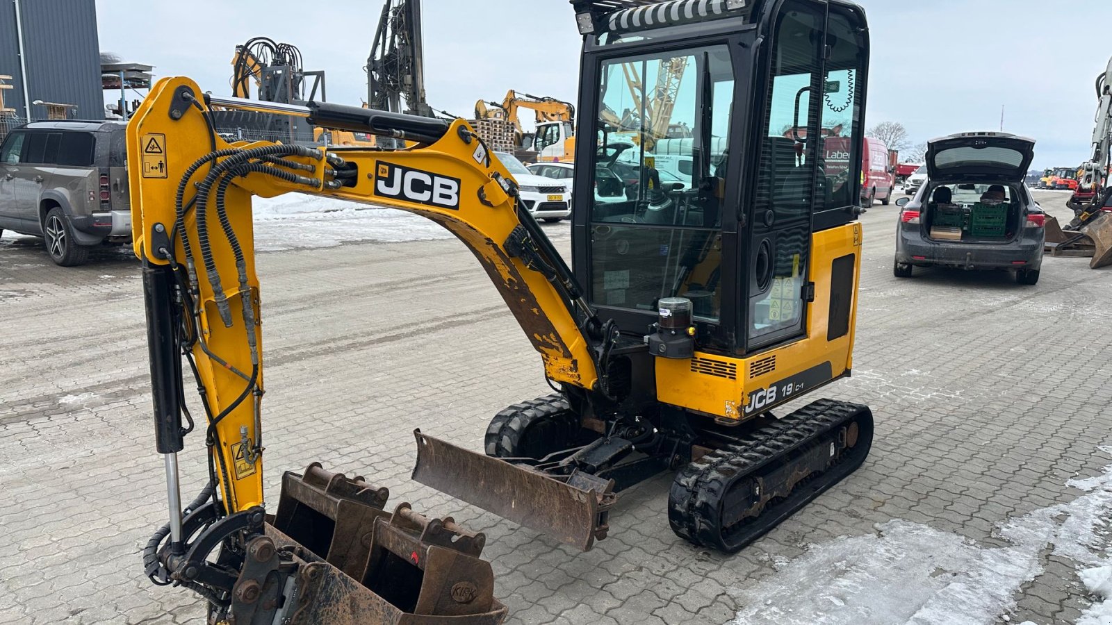 Bagger типа JCB 19C-1, Gebrauchtmaschine в Rønnede (Фотография 3)