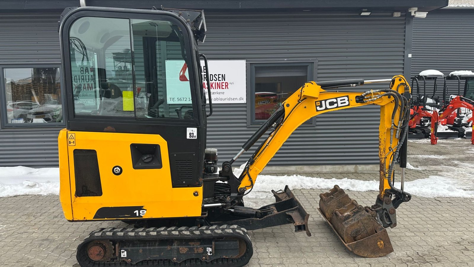 Bagger типа JCB 19C-1, Gebrauchtmaschine в Rønnede (Фотография 1)