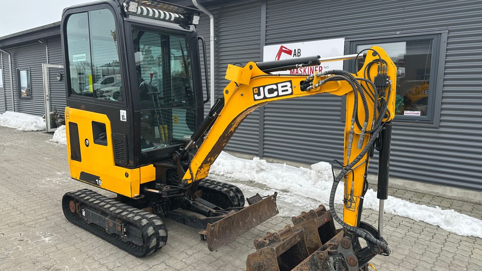 Bagger типа JCB 19C-1, Gebrauchtmaschine в Rønnede (Фотография 2)
