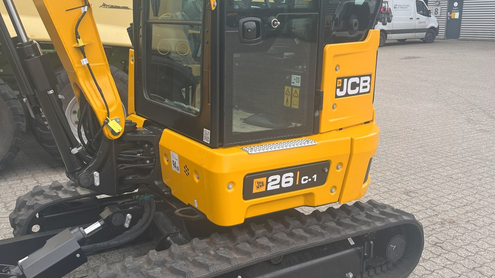 Bagger des Typs JCB 26 C-1 Demo maskine, Gebrauchtmaschine in Horsens (Bild 8)