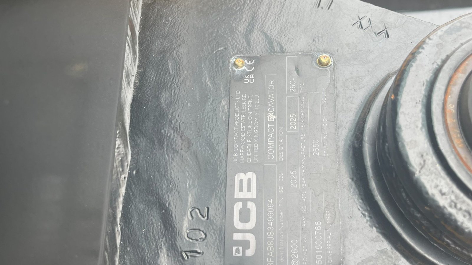 Bagger des Typs JCB 26 C-1 Demo maskine, Gebrauchtmaschine in Horsens (Bild 14)