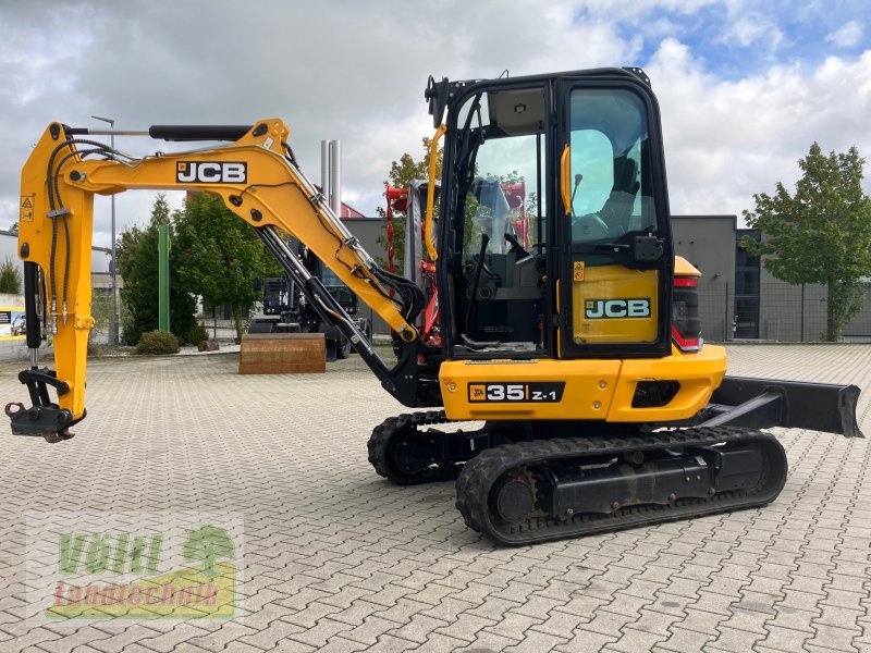 JCB 35Z-1, Gebrauchtmaschine, Baujahr: 2021, Betriebsstunden: 929 Stunden (Bild 1) Bagger des Typs JCB 35Z-1, Gebrauchtmaschine in Hutthurm bei Passau (Bild 1)