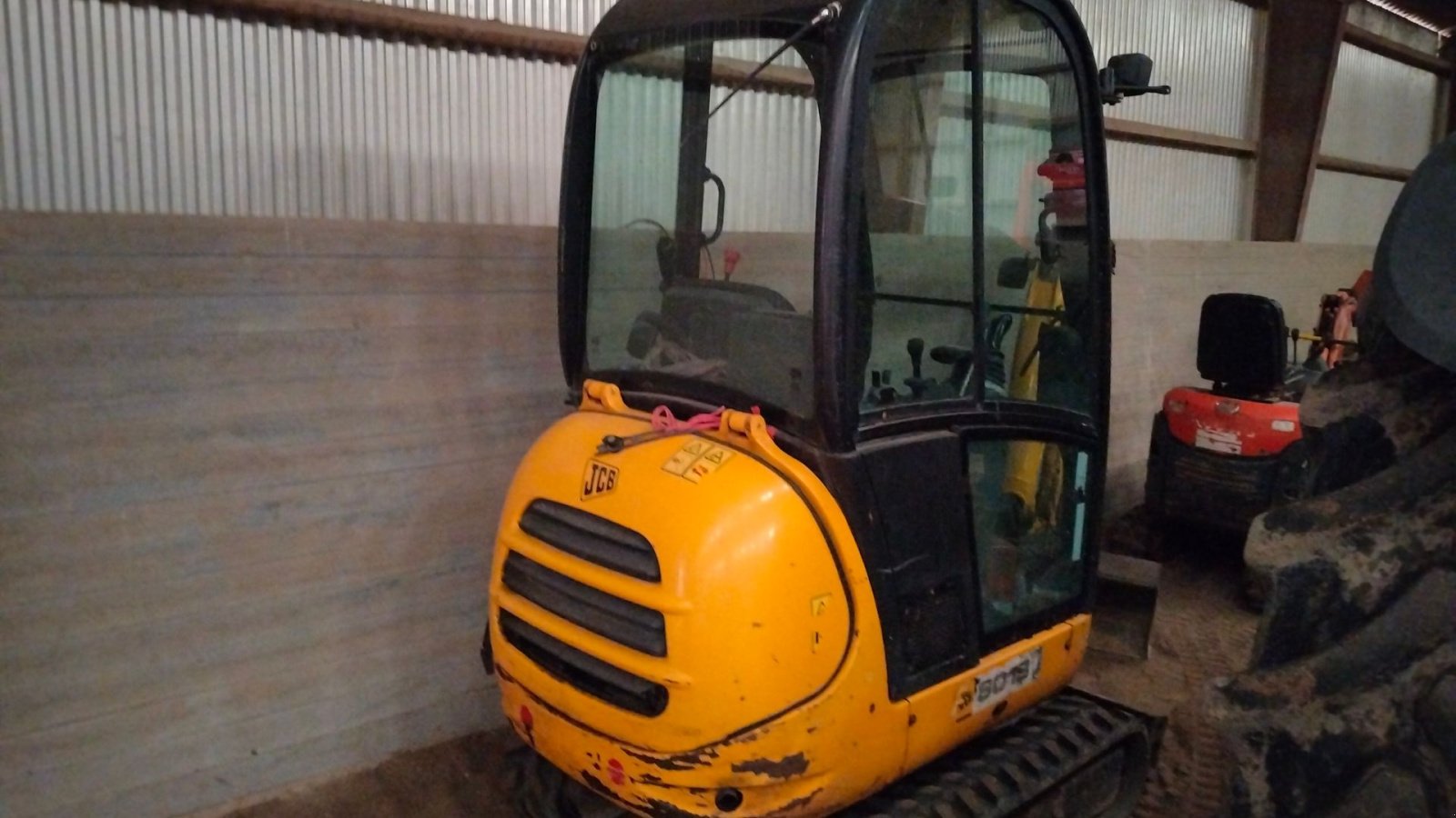 Bagger typu JCB 8018 med nyere bælter, Gebrauchtmaschine v Egtved (Obrázek 2)